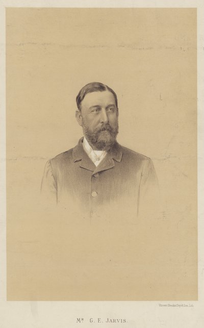 Sr. G E Jarvis (litografía) de English School