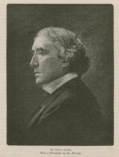 Mr Henry Irving, actor de English School