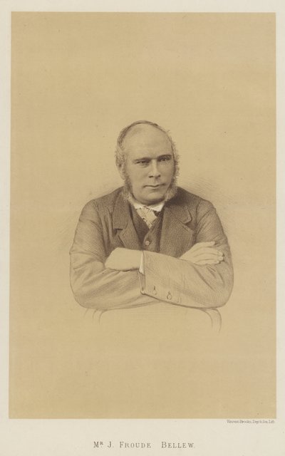 El Sr. J Froude Bellew (litografía) de English School
