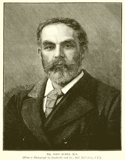 El Sr. John Burns, M.P de English School