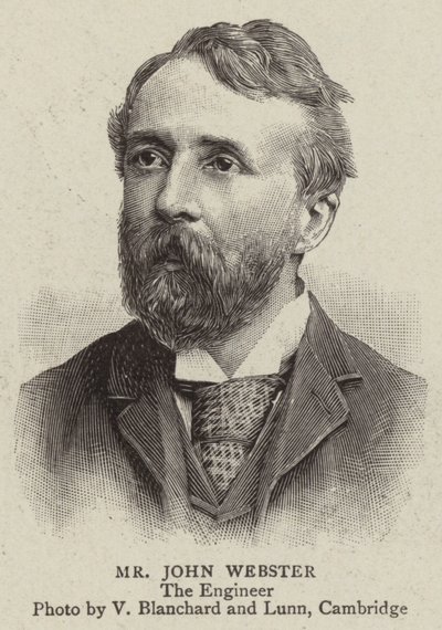 Sr. John Webster (grabado) de English School