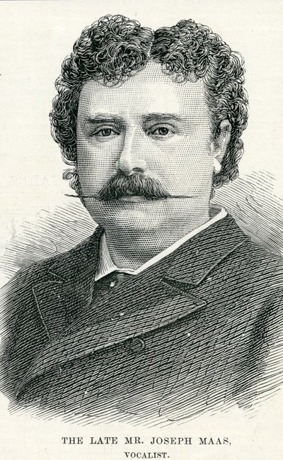 Sr. Joseph Maas (1847-1886), Ilustración para el Graphic de English School