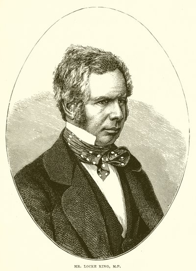 El Sr. Locke King, M.P. de English School