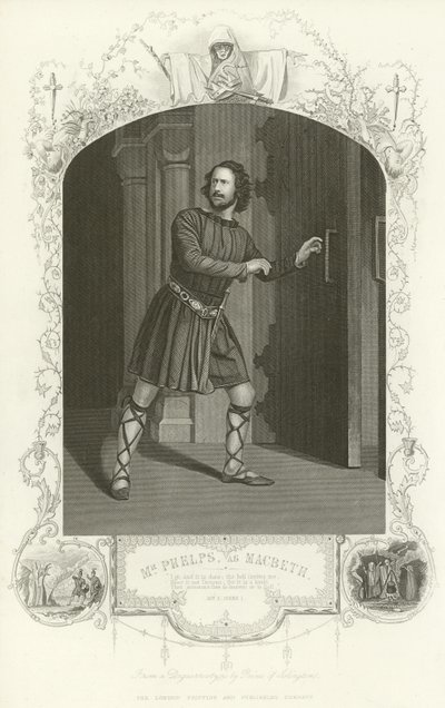 Sr. Phelps como Macbeth de English School