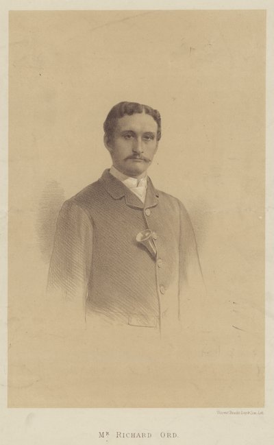 Sr. Richard Ord (litografía) de English School