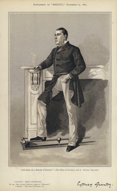 Mr Sydney Grundy de English School