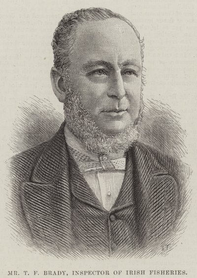 Sr. T F Brady, Inspector de Pesquerías Irlandesas de English School