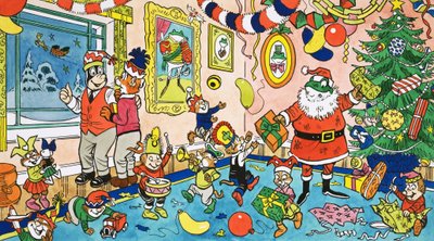 La Fiesta de Navidad del Sr. Sapo de English School