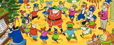 La fiesta de Navidad del Sr. Sapo de English School