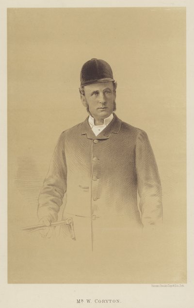 Sr. W Coryton (litografía) de English School