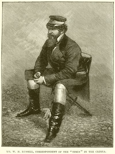 El Sr. W. H. Russell, Corresponsal del Times en Crimea de English School