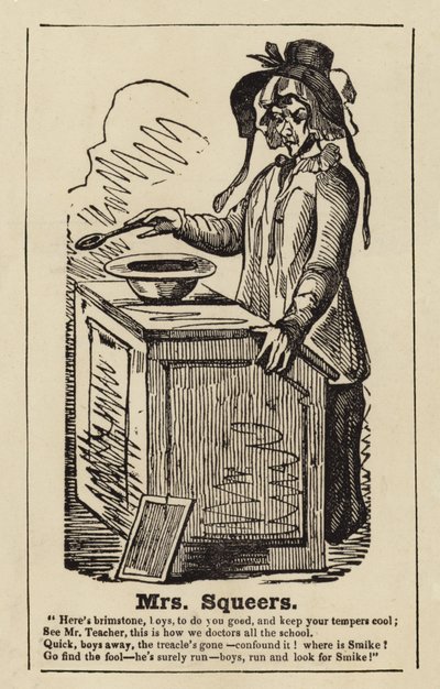 Sra. Squeers de Nicholas Nickleby de English School