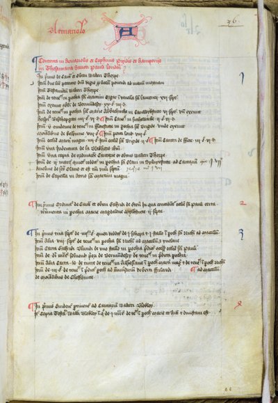 Inventario de Dean Lyseux, Catedral de San Pablo, 1440 de English School