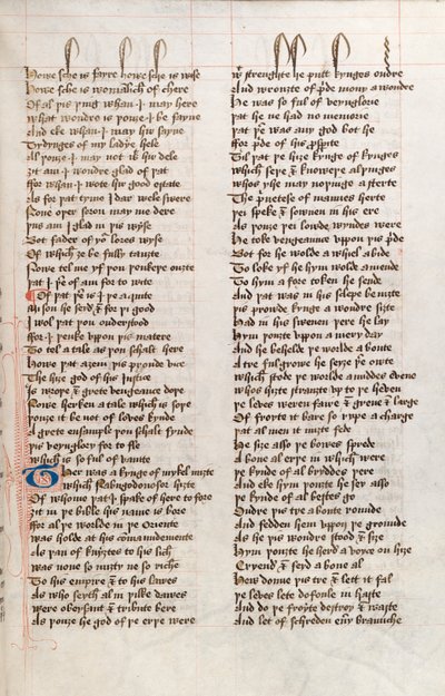 Ms326 f25r, Confessio Amantis de John Gower de English School