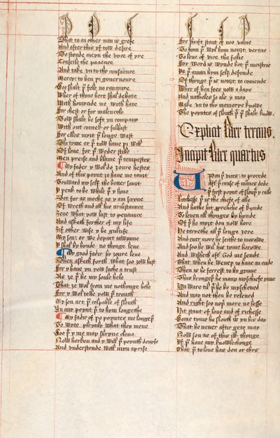 Ms326 f66v, Confessio Amantis de John Gower de English School