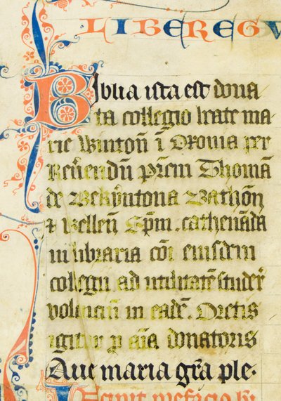 Ms4 f1r, Biblia de English School
