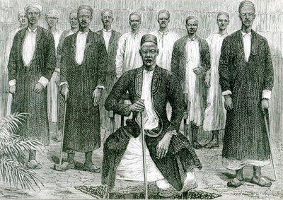 Mtesa, el Emperador de Uganda y otros jefes de English School