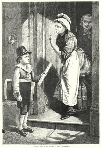 Mulready, When a Lad repulsed by Bank