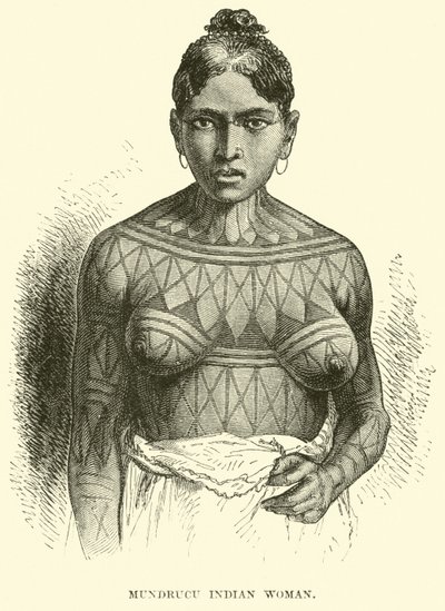 Mujer india Mundrucu de English School