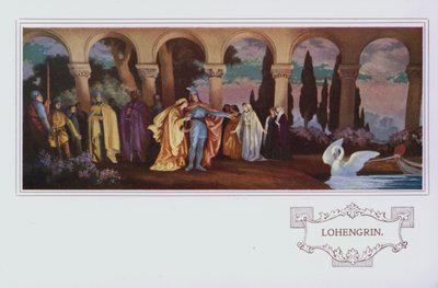 Murales en el restaurante Peter Robinson: Lohengrin de English School