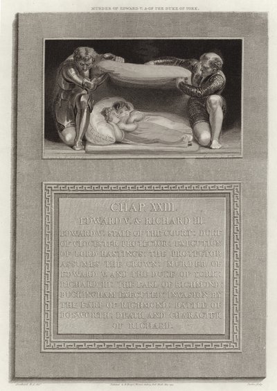 Asesinato de Eduardo V y del Duque de York de English School