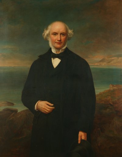 Murray Gladstone (óleo sobre lienzo) de English School