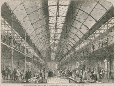 Museo de Ciencia y Arte en construcción, en la finca Kensington Gore de English School