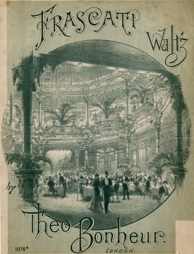 Partitura musical para Frascati Waltz por Theo Bonheur de English School