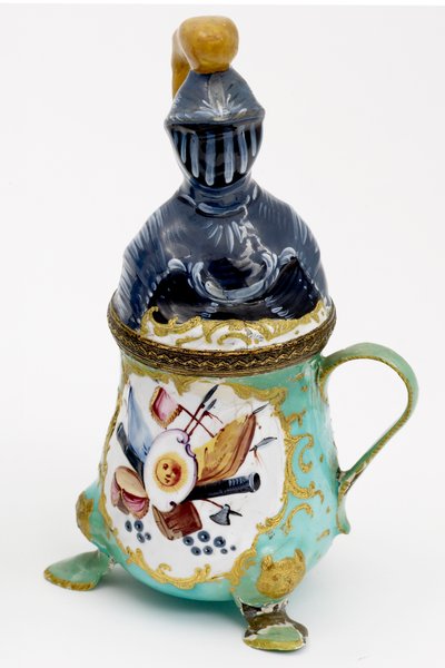 Bote de mostaza, Bilston, c.1780 de English School