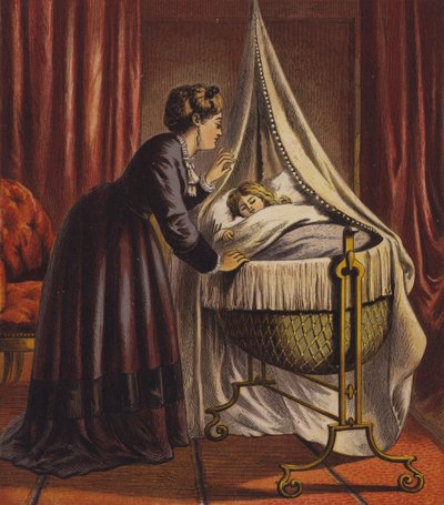 Mi madre (litografía en color) de English School