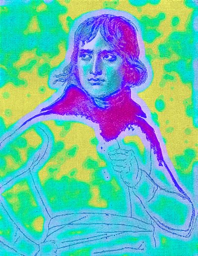 Napoleón Bonaparte, Primer Cónsul, ilustración de History of England de H. O. Arnold-Foster, publicado en 1897 de English School