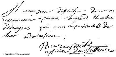 Napoleón Bonaparte de English School