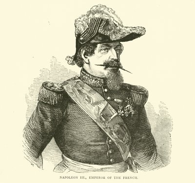 Napoleón III, Emperador de los Franceses, julio 1870 de English School