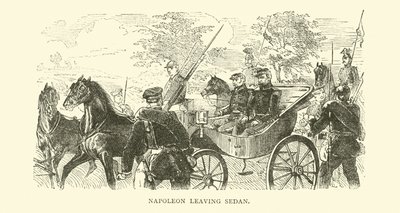 Napoleón dejando Sedan, septiembre 1870 de English School