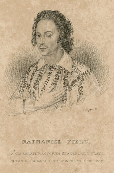 Nathaniel Field, un célebre actor en obras de Shakespeare de English School