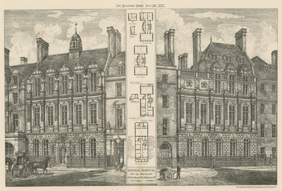 Hospital Nacional para Deformados, Great Portland Street y Bolsover Street de English School