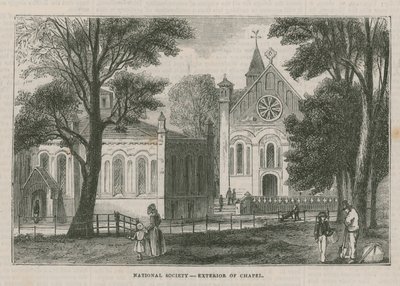 Sociedad Nacional - exterior de la capilla de English School
