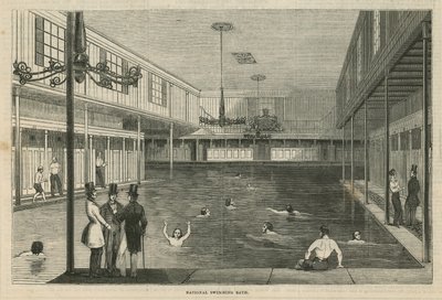 Baño Nacional (grabado) de English School