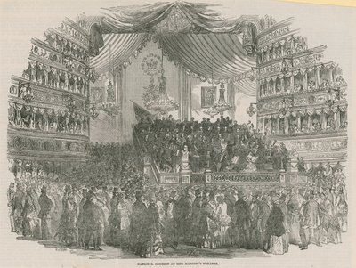 Concierto nacional en el Her Majesty