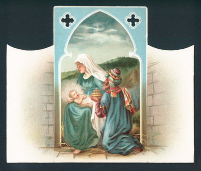 Escena de la Natividad de English School