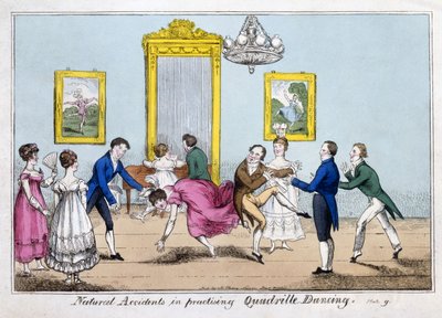 Accidentes Naturales en la práctica del Baile de Cuadrilla, pub. Cleary de English School
