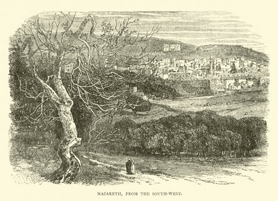 Nazaret, desde el suroeste de English School