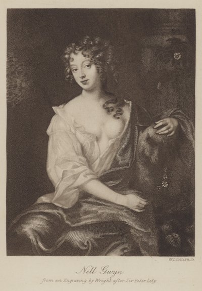 Nell Gwyn (grabado) de English School