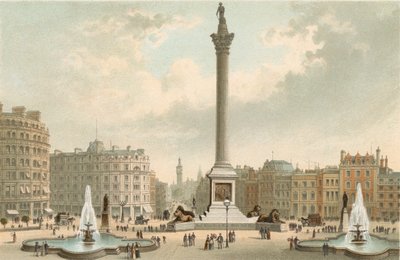 Monumento a Nelson - Trafalgar Square de English School