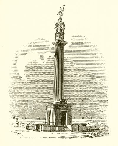 Columna de Nelson en Yarmouth de English School