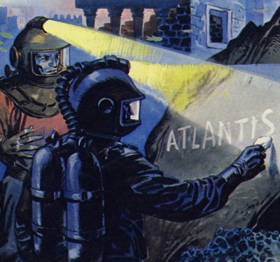 Nemo escribió Atlantis en piedra de tiza de English School