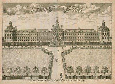 Nuevo Hospital Bedlam, Moorfields, Londres de English School