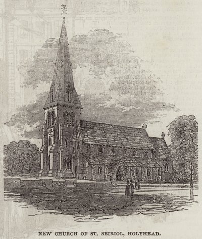 Nueva iglesia de San Seiriol, Holyhead de English School