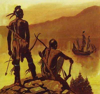 Nueva Francia tenía pocos habitantes aparte de los indios nativos de English School