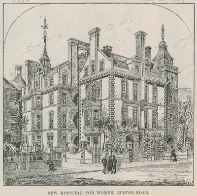 Nuevo Hospital para Mujeres, Euston Road, Londres de English School